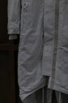 BORIS BIDJAN SABERI mid-length jacket AW23 WPARKA FISHTAIL1 F1502F-W light gray